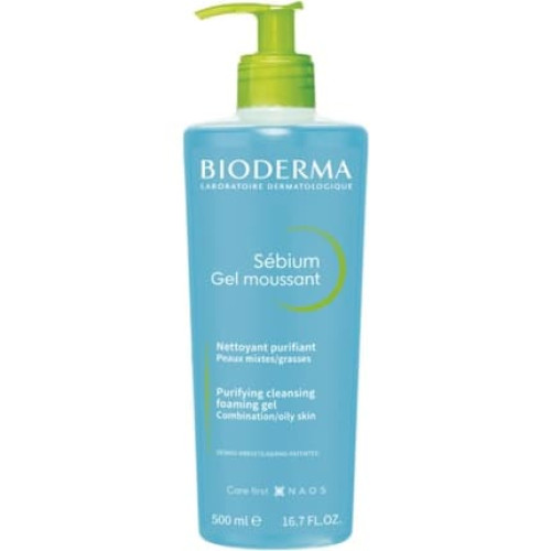 Bioderma Sebium Foaming Gel Ultra-Gentle Purifying Cleanser for Oily Skin