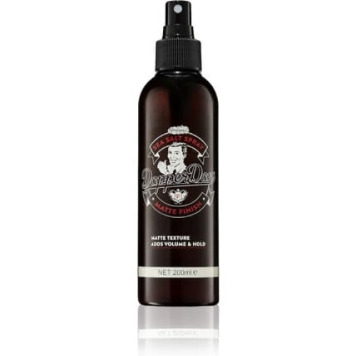 Dapper Dan Sea Salt Spray Men's Texturizing Sea Salt Spray for a Matte Finish with a Textured Stylish Finish Sandalwood Scent 200ml