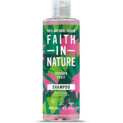 Faith In Nature Dragon Fruit Shampoo Revitalising Vegan Cruelty Free No SLS or Parabens for All Hair Types 400ml
