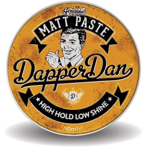 Dapper Dan Matt Paste,Texurised Styling Paste,For A Versatile Strong Flexible