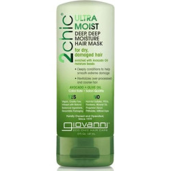 GIOVANNI 2chic Ultra Moist Deep Moisture Hair Mask 5oz Avocado & Olive Oil with Aloe Vera Shea Butter Botanical Extracts & Oils
