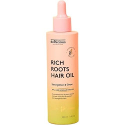 Delhicious Rich Roots Amla & Rosemary Hair Oil Strengthen & Grow 100% Natural Award-winning