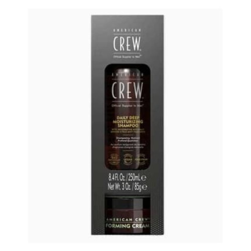 American Crew Daily Deep Moisturizing Set - Shampoo 250 ml, Forming Cream 85 g American Crew Daily Deep Moisturizing Set - Shampoo 250 ml, Forming Cream 85 g