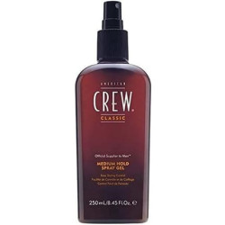 American Crew Spray Gel Medium Hold For Men 8.45 Oz Gel 249.9 ml