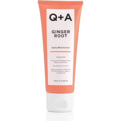 Q+A Ginger Root Daily Moisturiser - Calming Face Moisturiser