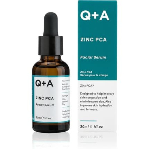 Q+A Zinc PCA Facial Serum - Minimizes Pores and Enhances Cell