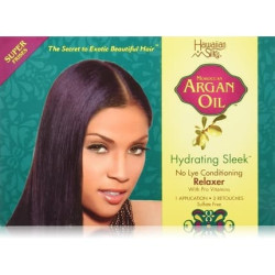 Hawaiian Silky Argan Super No-Lye Relaxer Kit Hawaiian Silky Argan Super No-Lye Relaxer Kit