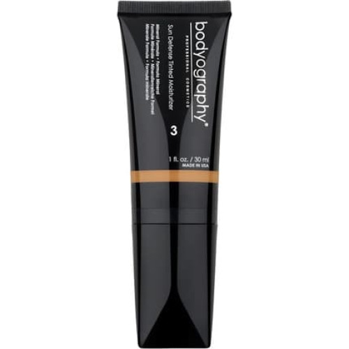 Bodyography Sun Defense Tinted Facial Moisturizer Skin Tint with SPF 12