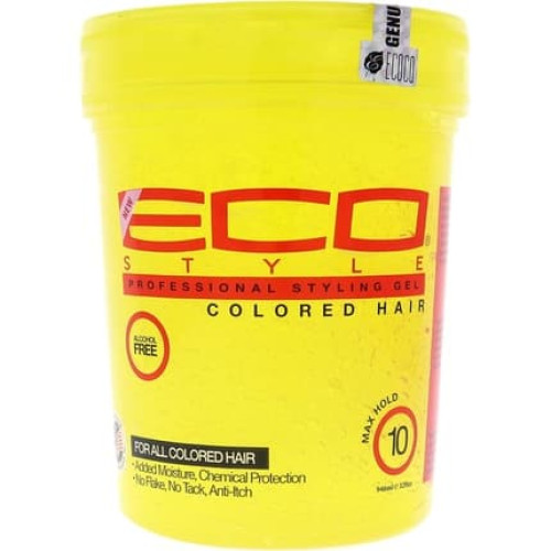 ECO Styler Yellow Extra Firm Professional Hair Styling Gel 32oz 907g