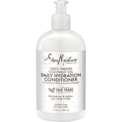 Shea Moisture 100% Virgin Coconut Oil Daily Hydration Conditioner 384ml Shea Moisture 100% Virgin Coconut Oil Daily Hydration Conditioner 384ml