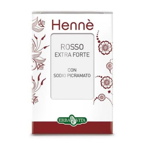 Erba Vita Red Natural Extra Strong Henna 100g