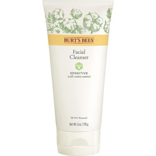 Burt's Bees Sensitive Facial Cleanser with Cotton Extract 170g