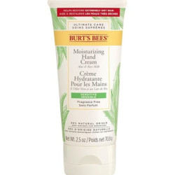 Burt's Bees Moisturizing Hand Cream for Very Dry Hands and Sensitive Skin with Aloe and Rice Milk 70.8g Burt's Bees Moisturizing Hand Cream for Very Dry Hands and Sensitive Skin with Aloe and Rice Milk 70.8g