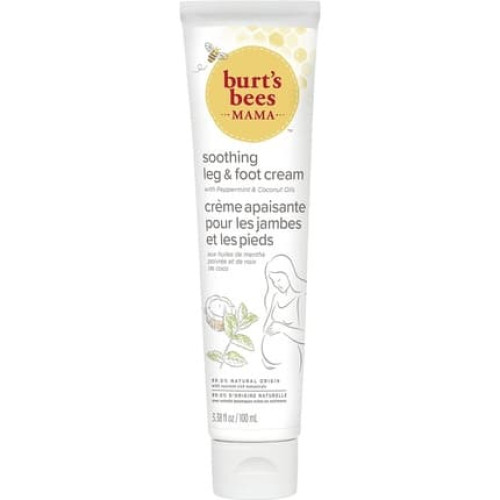 Burt's Bees Mama Bee Leg and Foot Cream with Peppermint Oil 95ml Tube