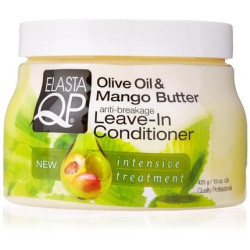 Elasta QP Olive Oil & Mango Butter Leave-In Conditioner 15oz