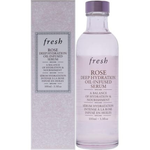 Fresh Rose Deep Hydration Oilinfused Serum For Women 33 Oz