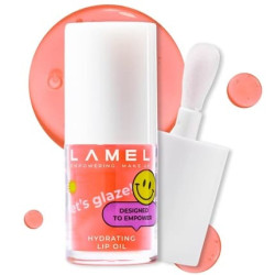 Lamel Hydrating Lip Oil Let's Glaze - Hydrating Lip Gloss Flavoring Oil