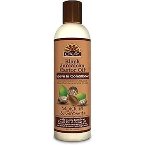 Okay Okay Pure Naturals Black Jamaican Castor Oil Leave-In Conditioner - 8 Ounce