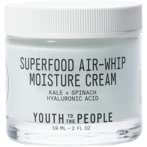 Youth To The People Superfood Airwhip Moisture Cream Hyaluronic Acid Green Tea Moisturizer 2oz