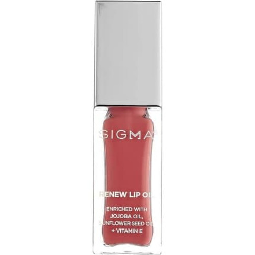 Sigma Beauty Renew Lip Oil Fresh Pink Sheen Nourishing Non Sticky Lip Oil with Subtle Sheen Paraben Free Lip Gloss Tranquil Sigma Beauty Renew Lip Oil Fresh Pink Sheen Nourishing Non Sticky Lip Oil with Subtle Sheen Paraben Free Lip Gloss Tranquil