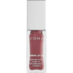 Sigma Beauty Renew Lip Oil Berry Muave Sheen Nourishing Non Sticky Lip Oil with Subtle Sheen Paraben Free Lip Gloss All Heart