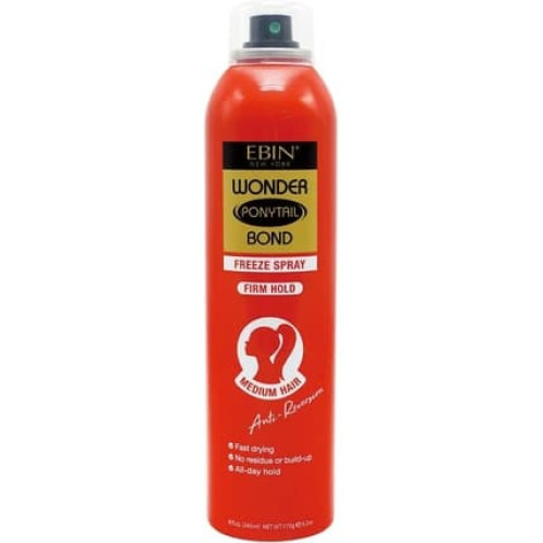 Wonder Lace Ponytail Bond Freeze Spray Firm Hold - Medium Hair