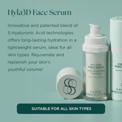 Marini Skinsolutions Hyla3D Face Serum Patented Hyaluronic Acid Complex