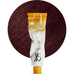 GK HAIR Global Keratin Professional Hair Color Cream Tube 3.4 Fl Oz 100ml Nourishing Cleansing Colors for Styling High Performance Long Lasting Semi Permanent Natural Toner Dye Reds 6.6 Dark Blonde