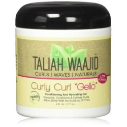 Taliah Waajid Curly Curl Gelo Conditioning And Hydrating Gel 6 Oz