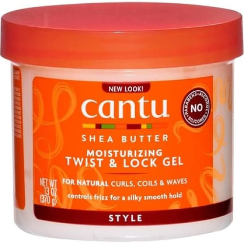 Cantu Natural Hair Twist And Lock Gel 13 Ounce Jar 384ml