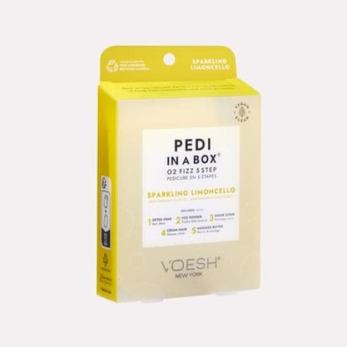 Voesh Pedi In A Box 5 Step O2 Fizz Sparkling Limoncello