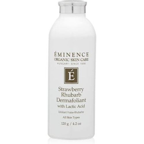 Eminence Strawberry Rhubarb Dermafoliant with Lactic Acid 4.2oz Exfoliator