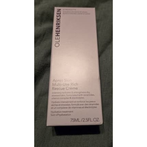 Olehenriksen Strength Apres Skin Multi-Use Rich Rescue Cream 2.5 Oz