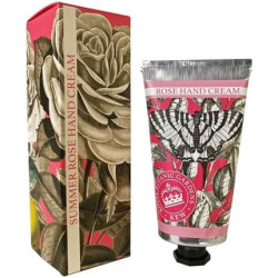 The English Soap Company Royal Botanical Gardens Kew Hand Cream Rose Moisturising for Men and Women Summer Scent 75ml The English Soap Company Royal Botanical Gardens Kew Hand Cream Rose Moisturising for Men and Women Summer Scent 75ml
