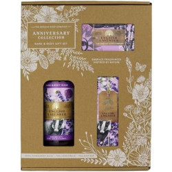 The English Soap Company Anniversary Hand and Body Gift Box English Lavender The English Soap Company Anniversary Hand and Body Gift Box English Lavender