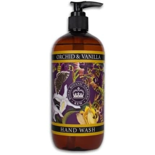 Kew Gardens Orchid and Vanilla Liquid Hand Wash Vegan Soap 500ml