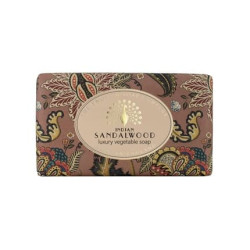 The English Soap Company Vintage Wrapped Sandalwood Shea Butter Soap Bar The English Soap Company Vintage Wrapped Sandalwood Shea Butter Soap Bar