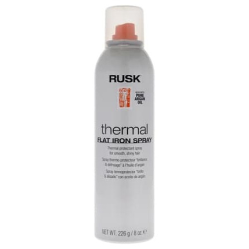 Rusk Thermal Flat Iron Spray 88 Oz Hair Spray For Unisex