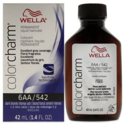 Wella Color Charm Permanent Liquid Hair Color 542 6aa Ash Blonde 142 Oz