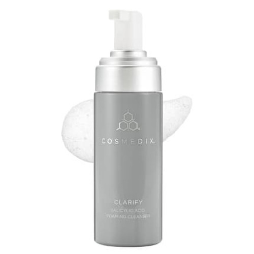 Cosmedix Clarify Salicylic Acid Foaming Cleanser for Clearer, Healthier Skin