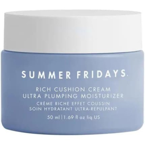 Summer Fridays Rich Cushion Cream Face Moisturizer Ultra Volume