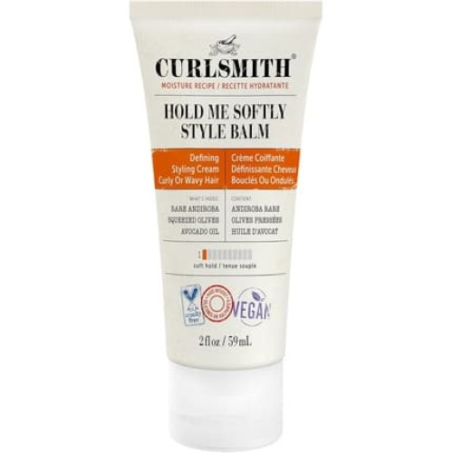Curlsmith Hold Me Softly Style Balm Vegan Soft Hold Styling Cream for Wavy Hair Curlsmith Hold Me Softly Style Balm Vegan Soft Hold Styling Cream for Wavy Hair