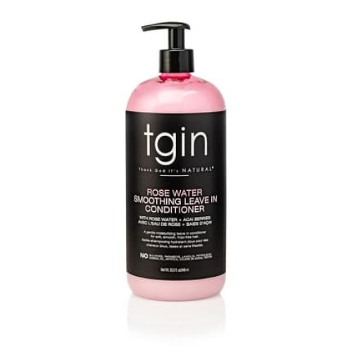 Tgin Rose Water Smoothing Leavein Conditioner For Natural Hair 32 Oz