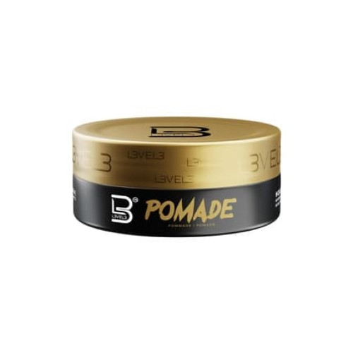 L3 Level 3 Pomade Improves Hair Strength and Volume Long-Lasting Hold Infused with Keratin Small Pomade