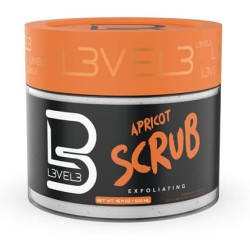 L3vel3 Apricot Scrub Gently Exfoliates Deep Cleans Pores Removes Impurities And Build Up Instantly Brightens Complexion Suitable For All Skin Rejuvenates Skin Easy To Apply 500ml