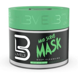 Level 3 Mud Facial Scrub Reduces Acne Gentle And Effective Exfoliation Reduces Clogged Pores Level 3 Mud Facial Scrub Reduces Acne Gentle And Effective Exfoliation Reduces Clogged Pores