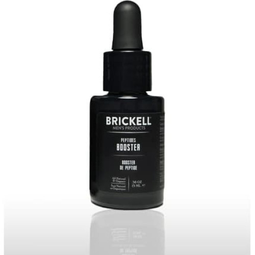 Brickell Men's Protein Peptides Booster Serum For Men Natural And Organic