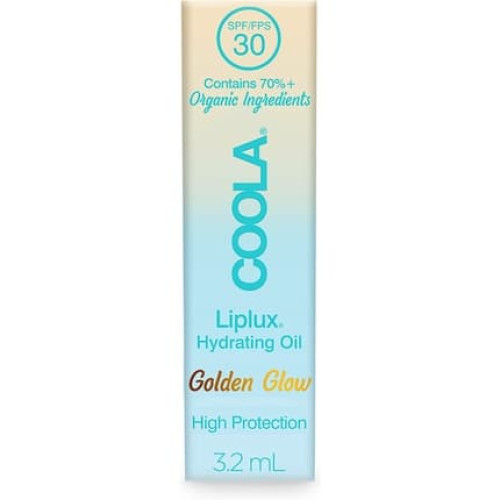 Coola SPF 30 Liplux Sunscreen Lip Oil with Camellia and Jojoba Oil 3.2ml
