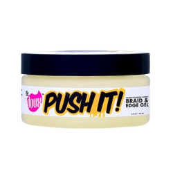 The Doux Push It! Braid & Edge Gel 8.0 Fl Oz