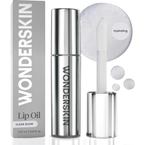 Wonderskin Lip Oil Lip Rehab Serum Oil Hydrating And Moisturizing Clear Lip Oil For Dry Lips Natural Vegan Nonsticky Gloss Wonderskin Lip Oil Lip Rehab Serum Oil Hydrating And Moisturizing Clear Lip Oil For Dry Lips Natural Vegan Nonsticky Gloss